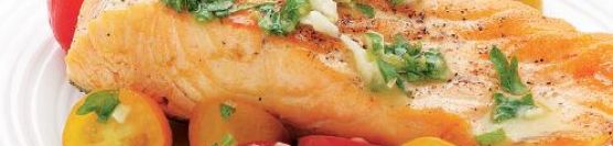 Seared Salmon With Gremolta Full of Antioxidants Seared Salmon With Gremolta Full of Antioxidants